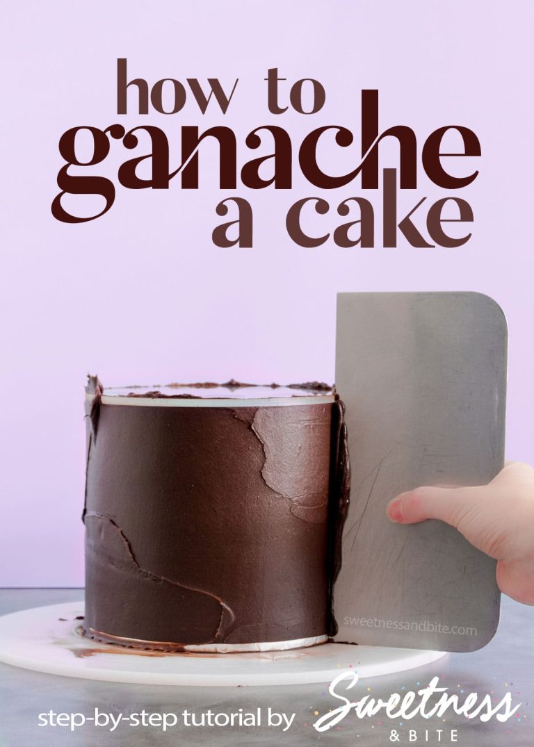 How to Put Ganache on Cake?