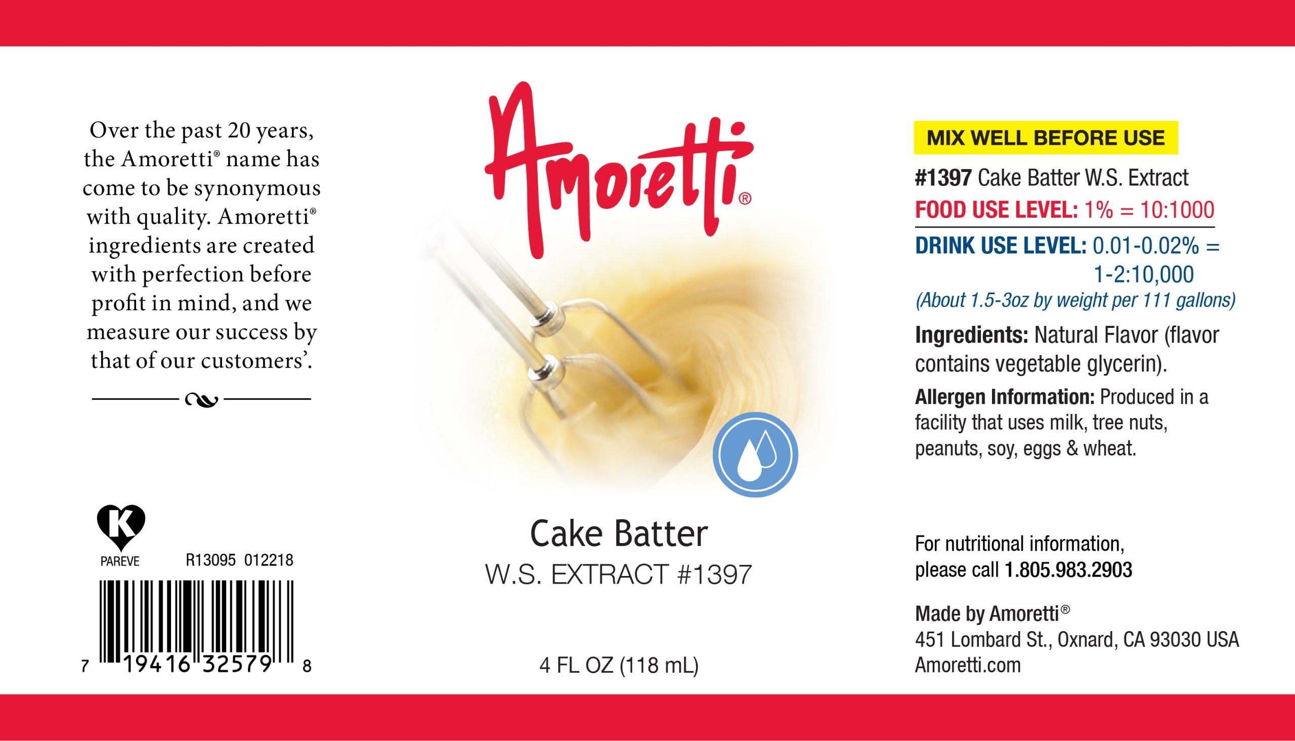 What Ingredients are Used in Cake Batter Extracts?