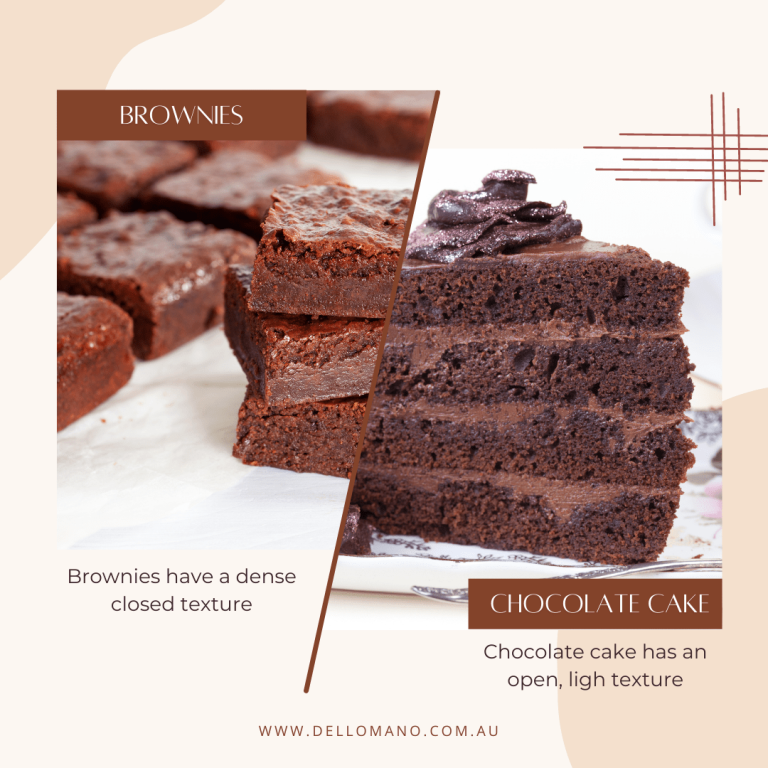 What is the Difference between Cake And Brownie