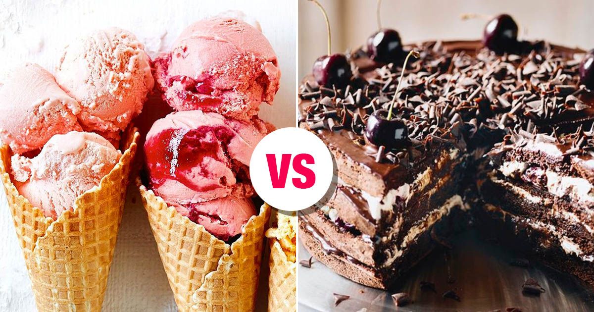 Which is Better Cake Or Ice Cream