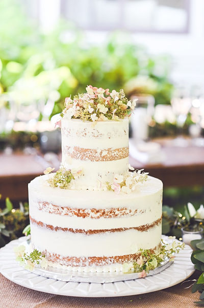 White Wedding Cake