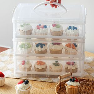 Are Cake Containers With Lids Stackable for Easy Storage?