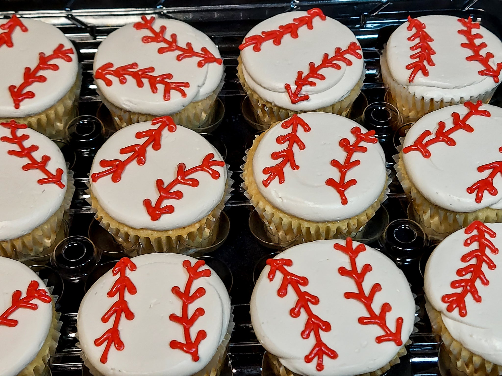 Baseball Cupcakes