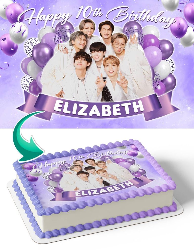 Bts Birthday Cake