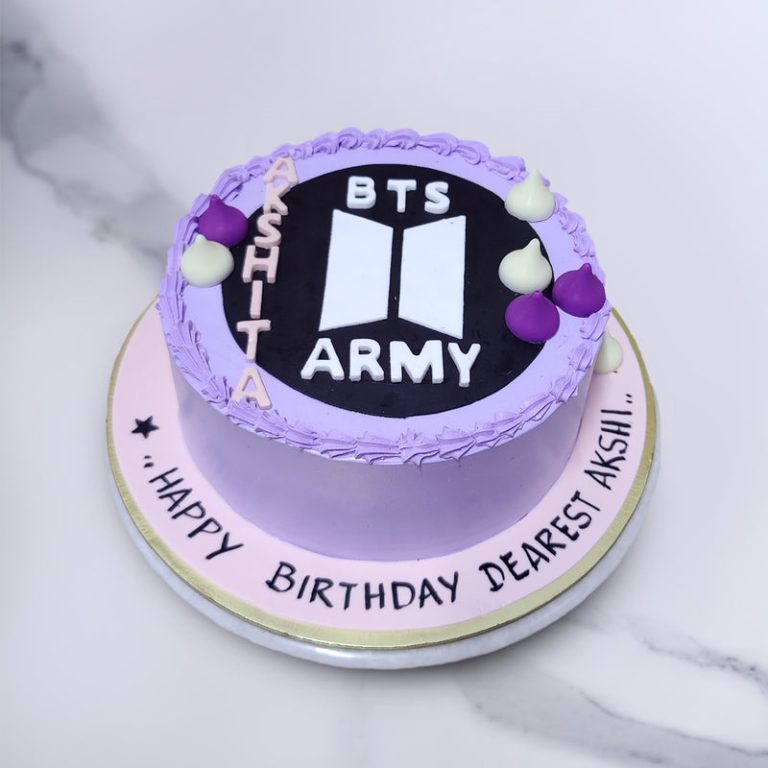 Bts Theme Cake