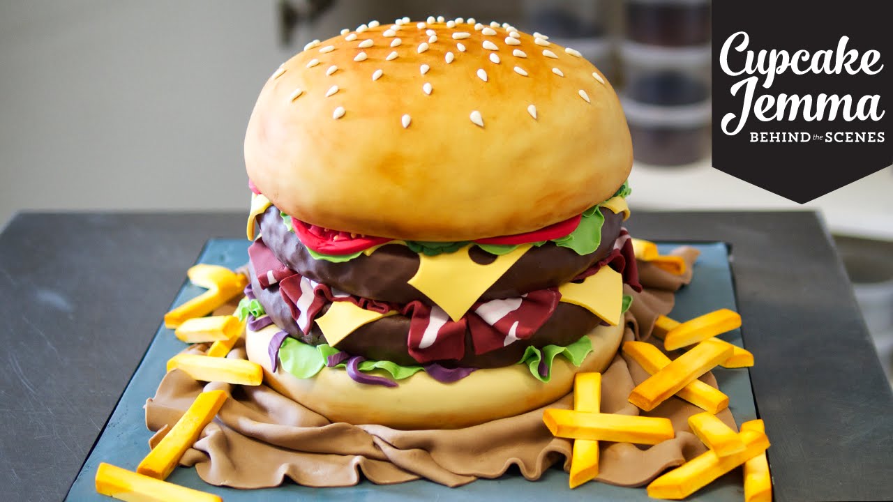 Burger Cake