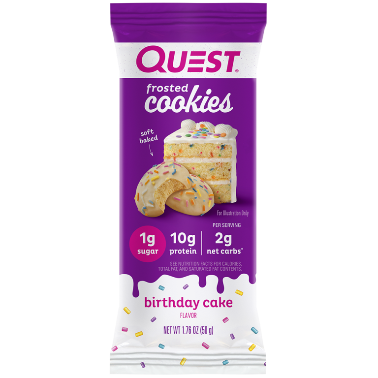 Quest Birthday Cake Cookies