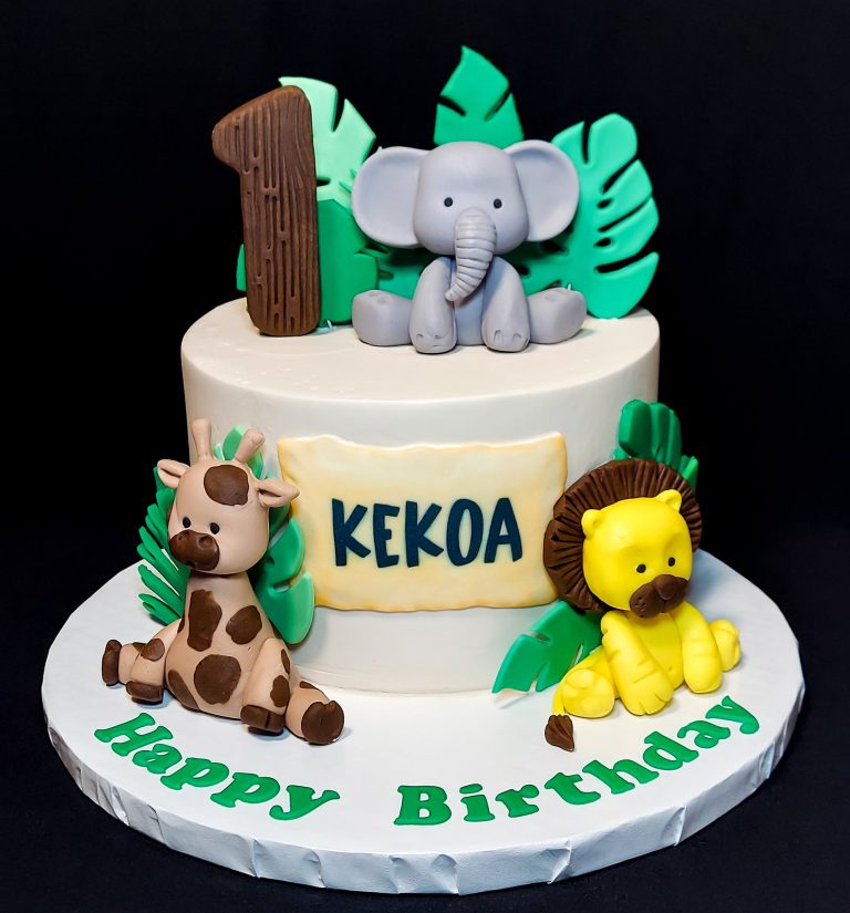 Safari Theme Cake