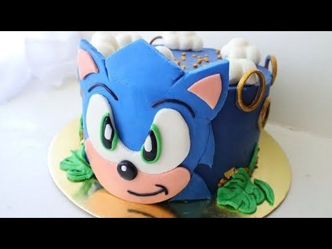 Sonic the Hedgehog Cake