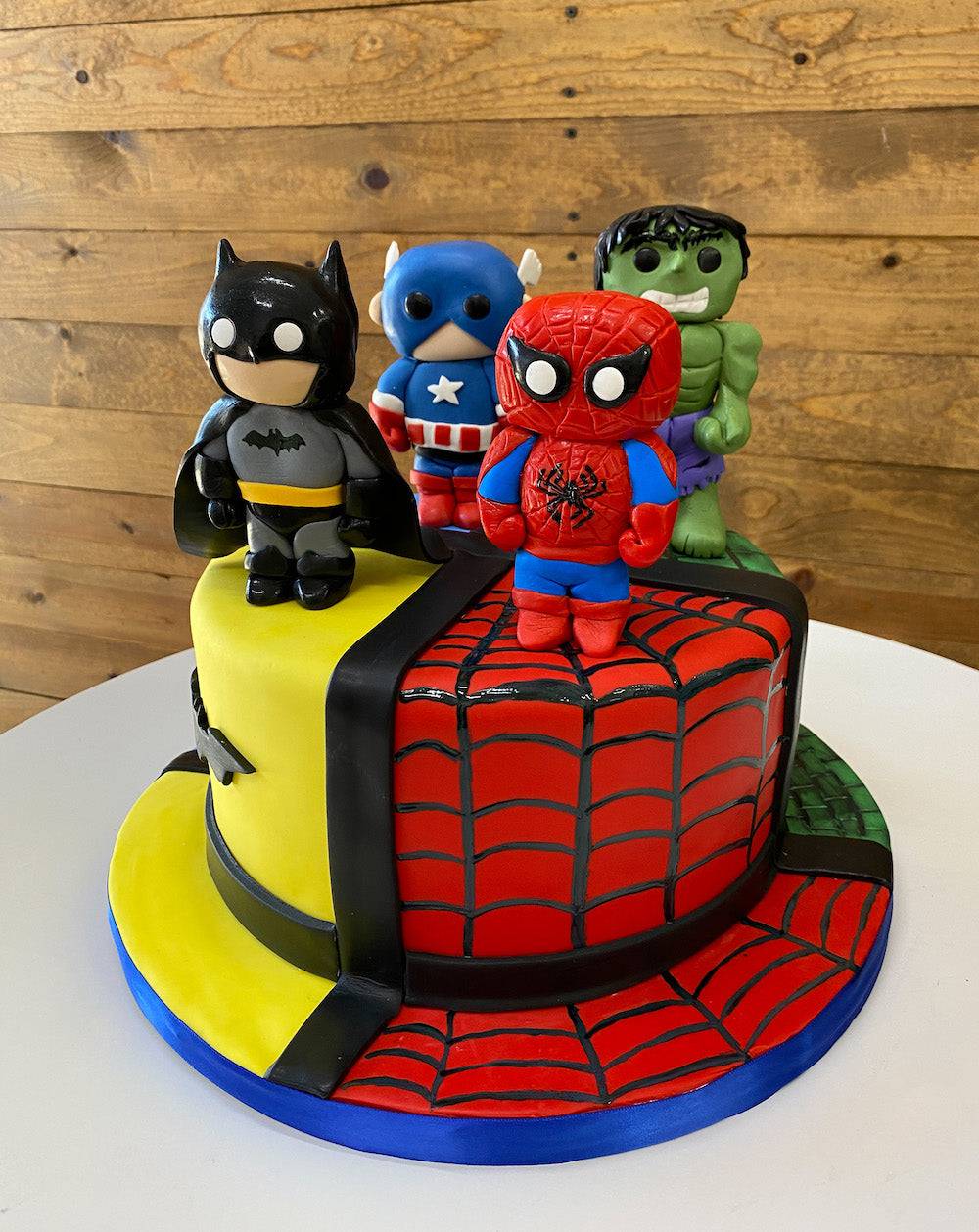 Superhero Cake