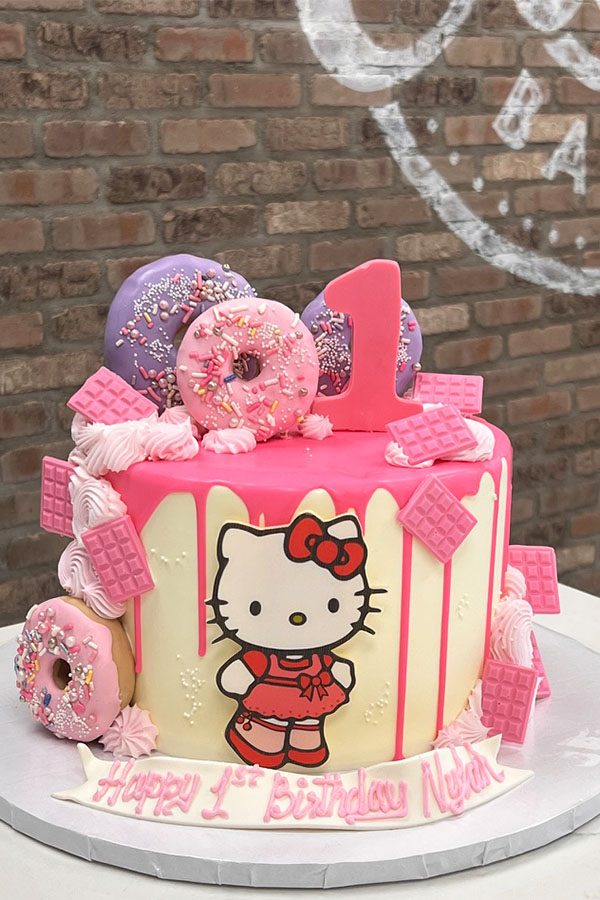 Hello Kitty Birthday Cake